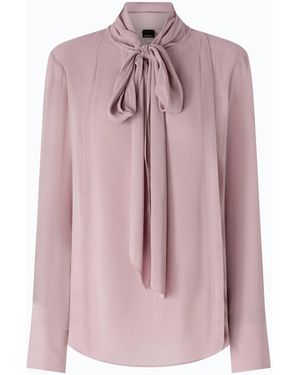 Pinko Blouse With Sash Collar - Pink