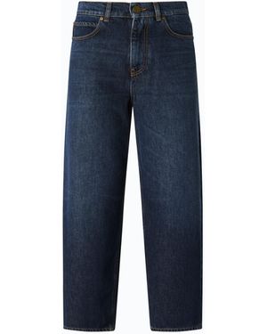 Pinko Vaqueros De Corte Globo - Azul