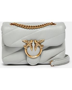 Pinko Baby Shoulder Bag Love Bag Puff Maxi Quilt - White