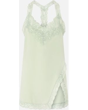 Pinko Lace Lingerie Top - White