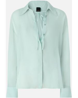 Pinko Transparent Shirt - Blue