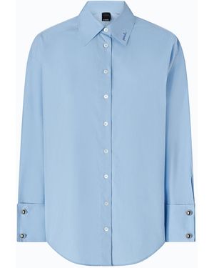 Pinko Quiet Is The New Punk Cotton Shirt - Blue