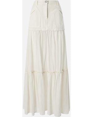 Pinko Long Skirt - Weiß