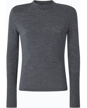 Pinko Pullover Aus Merinowolle Mit Abnehmbaren Trägern - Blau