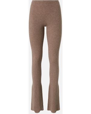 パンツ PINKO Women Straight Pants 100331A213L98 brown PINKO mid-rise straight-leg Trousers | Brown | FARFETCH