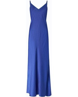 Pinko Long Slip Dress - Blue