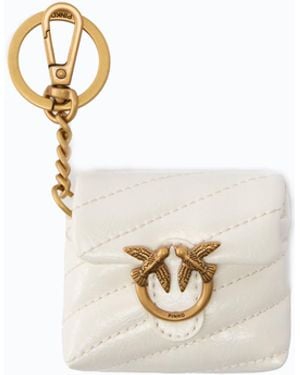 Pinko Quilted Airpods Case - White