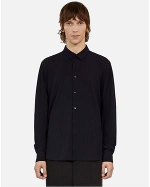 The Kooples Chemise Fluide À Coupe Droite Avec Broderie - Bleu