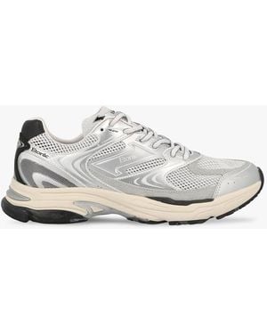 Etonic Baskets Basses En Toile Mélangé Homme - Blanc