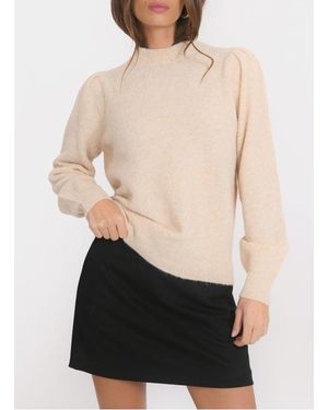 KOOKAÏ Pull Col Rond Femme - Noir