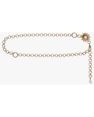 Maje Ceinture En Chaîne Fantaisie - Neutre