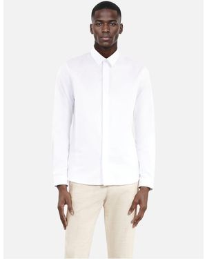 The Kooples Chemise Formelle Coupe Droite - Blanc