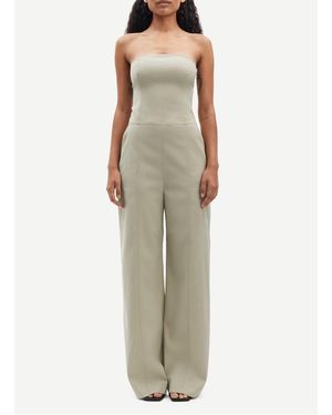 Samsøe & Samsøe Combinaison Bustier Femme - Vert