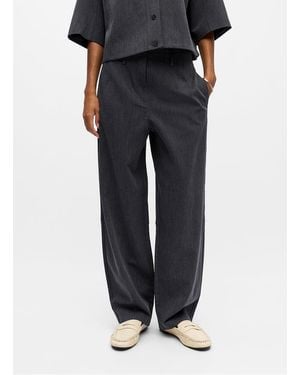 Object Pantalon Large Femme - Noir