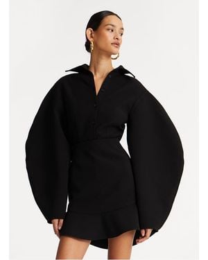 ROTATE BIRGER CHRISTENSEN Chemise Col Classique Femme - Noir