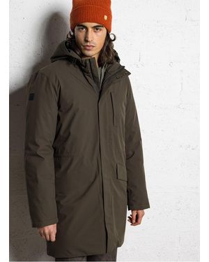 Chevignon Parka Oversize Col Montant - Marron