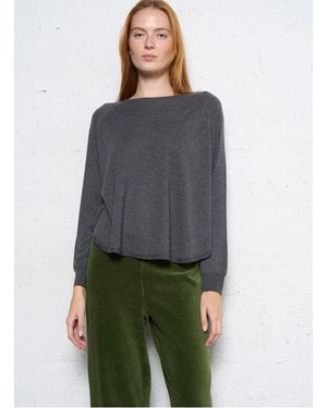 Nice Things Pull Oversize En Maille Femme - Bleu