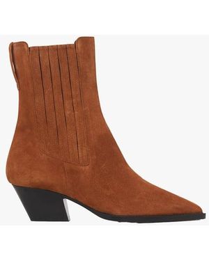 IRO Bottines En Cuir Femme - Marron