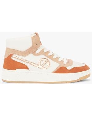 No Name Baskets Montantes En Cuir Femme - Neutre