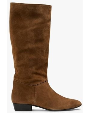 Anonymous Copenhagen Bottes En Cuir Femme - Marron