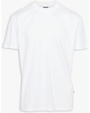 Minimum Tee-Shirt Oversize Col Rond En Coton Biologique - Blanc