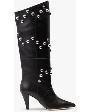 IRO Bottes En Cuir Femme - Noir
