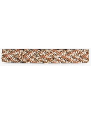 One Step Ceinture En Cuir - Blanc