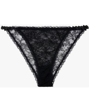 Love Stories Culotte En Dentelle Femme - Noir
