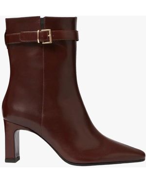 Claudie Pierlot Bottines En Cuir Femme - Marron