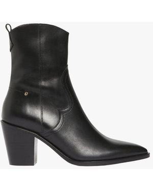 Vanessa Bruno Bottines En Cuir Femme - Noir