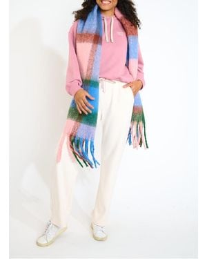 Banana Moon Echarpe Dégradée À Franges - Blanc