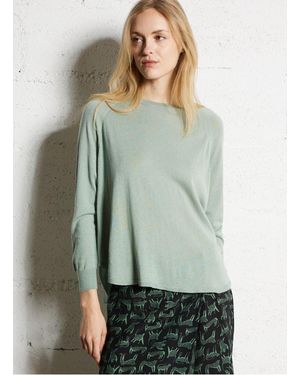 Nice Things Pull Oversize En Maille Femme - Vert