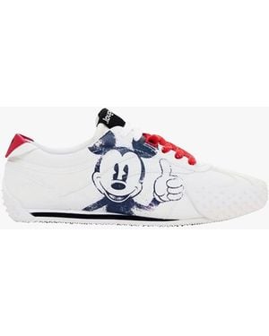 Desigual Baskets Basses Femme - Blanc
