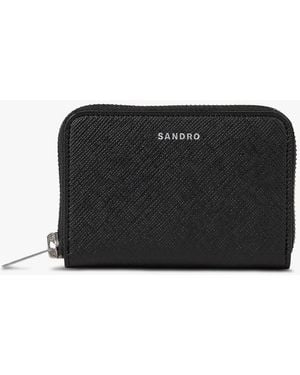 Sandro Porte-Monnaie Zippé - Noir