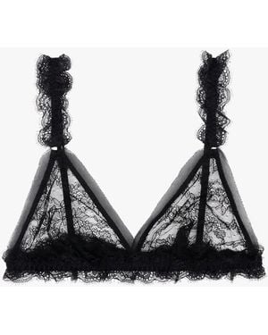 Love Stories Bralette Triangulaire En Dentelle Femme - Noir