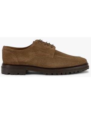 Bobbies Derbies En Cuir Homme - Marron