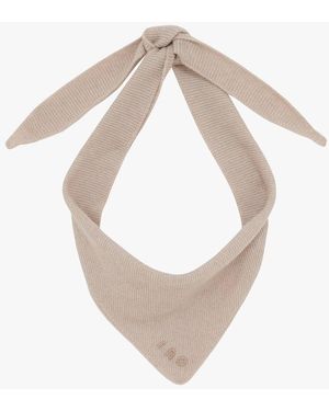 IRO Foulard En Laine Et En Cechemire Mélangés - Blanc