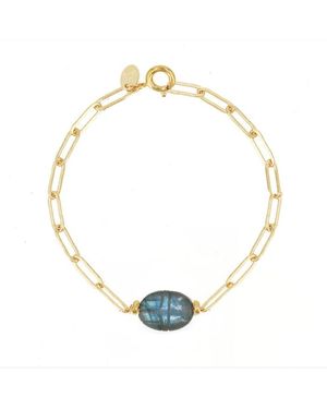 Nilai Bracelet Scarabée - Métallisé