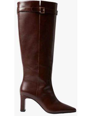 Claudie Pierlot Bottes En Cuir Femme - Marron