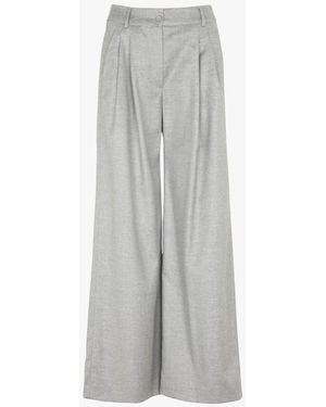 Diega Pantalon Large Femme - Gris