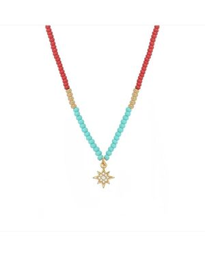 Nilai Collier Plaqué Or Capri Summer - Métallisé