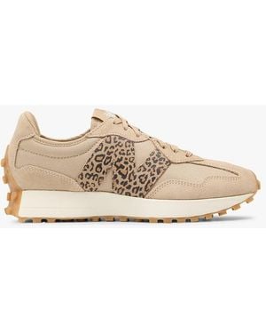 New Balance Baskets Basses En Cuir Mélangé Femme - Neutre