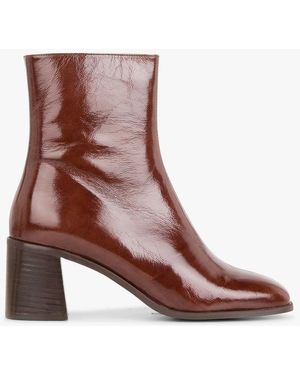 Mellow Yellow Bottines En Cuir Femme - Marron