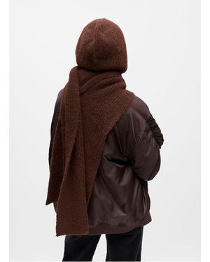 Object Cagoule En Maille - Marron