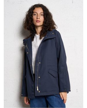 Veste Femme Taille 44 Bleu Clair - Imperméable Léger En Polyester
