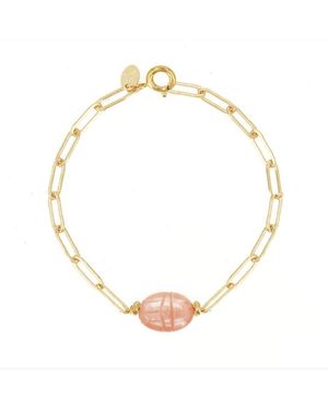 Nilai Bracelet Scarabée - Métallisé