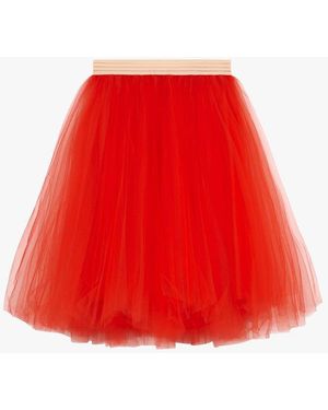 Repetto Jupe Taille Haute Femme - Rouge
