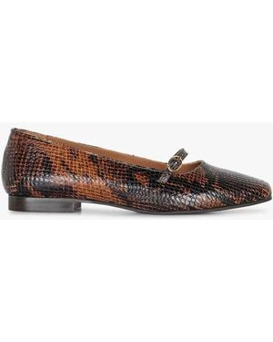 Maison Toufet Ballerines En Cuir Femme - Marron