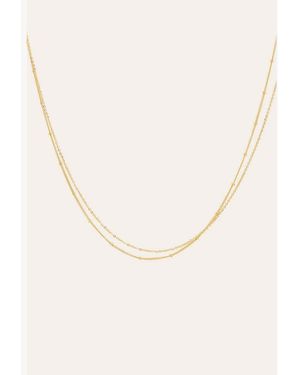 YAY Collier Double - Neutre