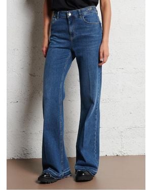 Liu Jo Jean Flare Femme - Bleu